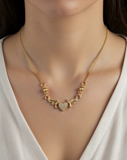 Heart Wing Necklace