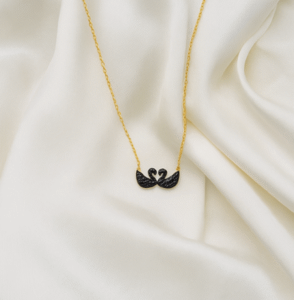 Double Duck Necklace for Women